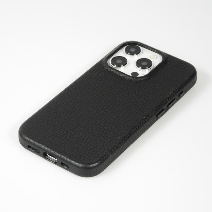 Image du produit PhoneLook Coque Cuir de veau luxe grainé intégral avec boutons métalliques et MagSafe (Apple iPhone 15 Pro Max)