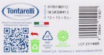 Actual product image Tontarelli Patty 3 separate waste bin (40 l)