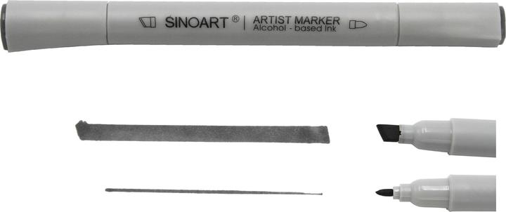 Produktbild Sinoart Markerstifte (Grundfarben, 6 x)