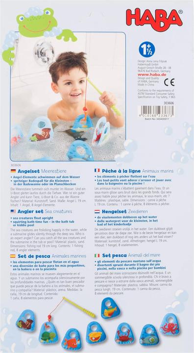 Image du produit Haba Set de pêche - animaux marins
