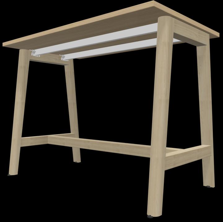 Actual product image Narbutas Nova Wood high table (120 x 70 x 90 cm)