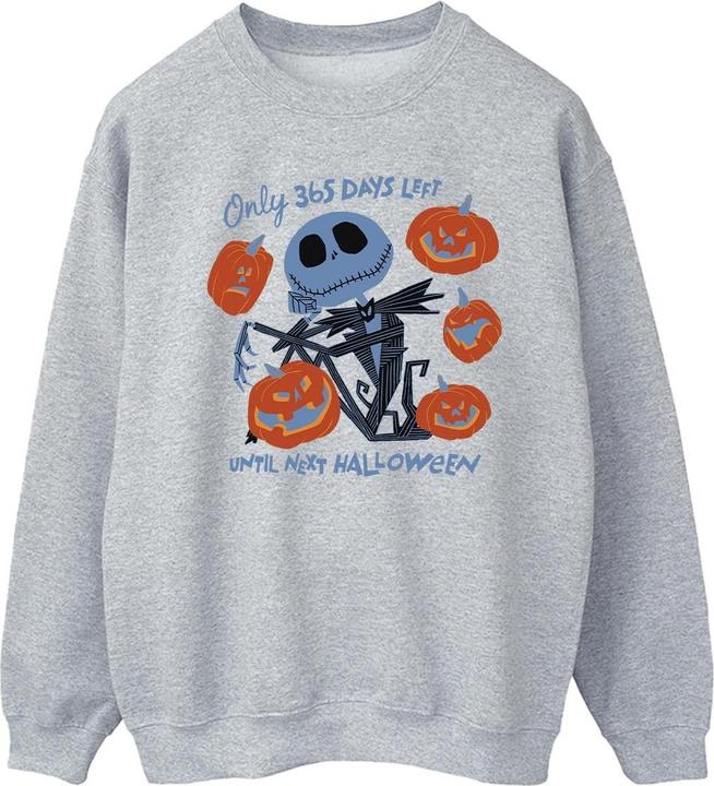 Actual product image The Nightmare Before Christmas Mens Only 365 Days Left Until Next Halloween Sweatshirt (XL)