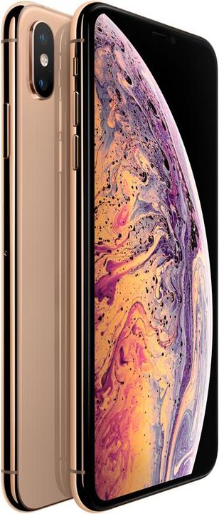 Produktbild Apple iPhone XS Max (256 GB, Gold, 6.50", SIM + eSIM, 12 Mpx, 4G)