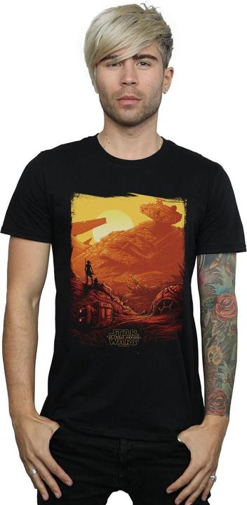 Produktbild Star Wars Rey Art Poster TShirt (M)