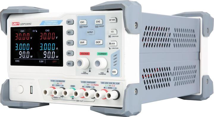 Produktbild Uni-T Labornetzgerät UDP3305C, 3-Kanal, RS232, 0...30 V, 0...5 A, 315 W