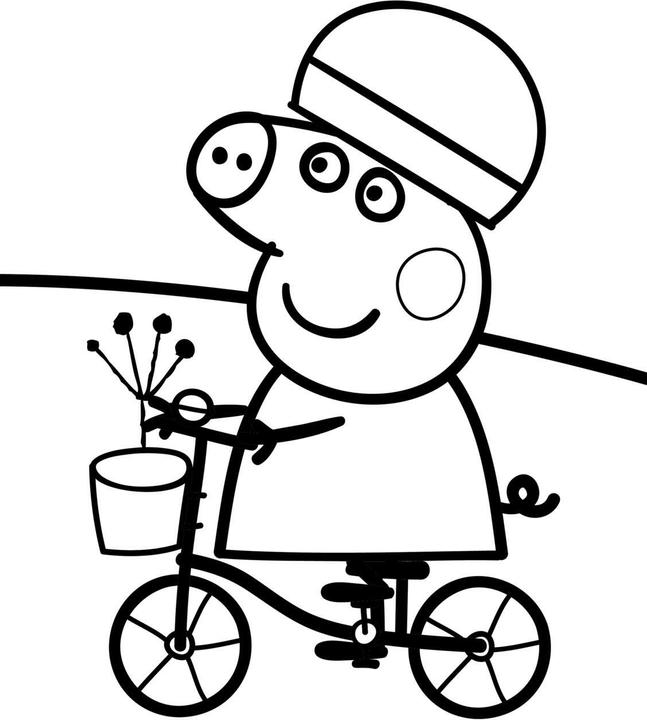 Image du produit Peppa Wutz Ausmalbilder: Mein bunter Ma