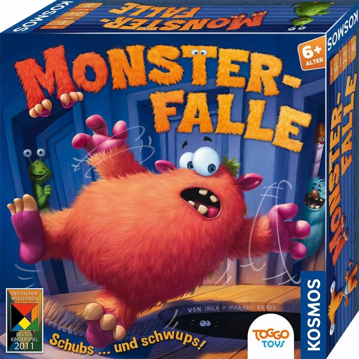 Actual product image Kosmos Monster Trap: Push... and poof! (German)