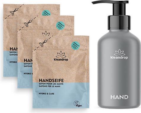 Produktbild Kleandrop Pulver,Hand Care Starter Set One (Flüssigseife, 200 ml)