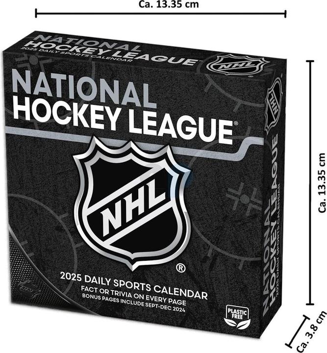 Immagine prodotto NHL - All Team - Calendario da tavolo 2025 (Spagnolo, Italiano, Inglese, Tedesco, Francese)