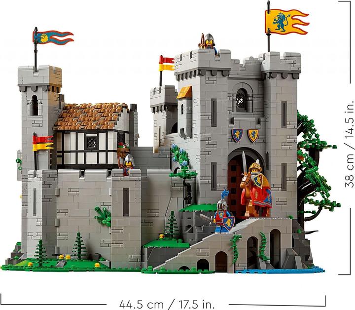 Actual product image LEGO Icons Creator Expert End-Of-Live Set Burg der Loewenritter - 10305 NEU! Teile 4514x (10305)