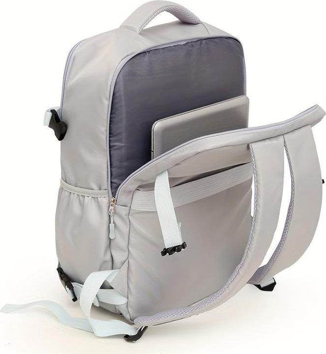 Actual product image Only-Bags.Store Vielseitiger Reiserucksack mit Schuhfach - stylisches und strapazierfähiges Nylon, verstellbare
