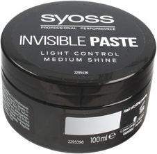 Actual product image Syoss Paste For Hair Styling Invisible Invisible (Paste) 100 Ml (Hair wax, 100 ml)