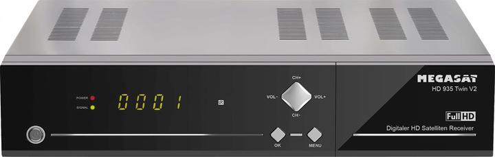 Megasat HD 935 Twin Satellitenreceiver TB Festplatte (1000 GB, DVB-S2)