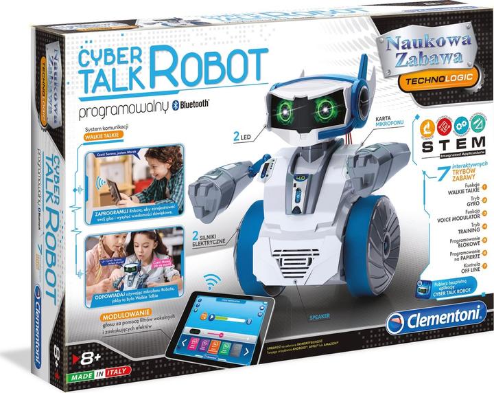 Clementoni Mówiacy Cyber Robot (50122)