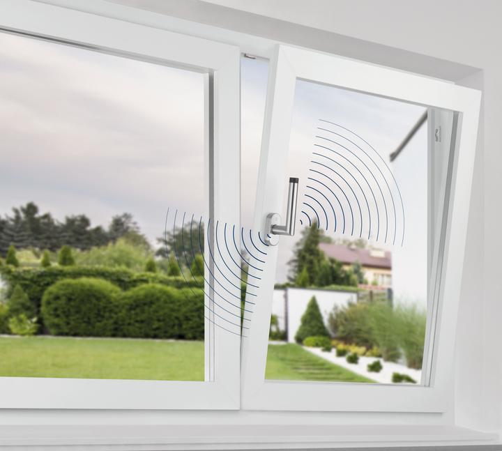 Actual product image Hoppe Connect Sense window handle