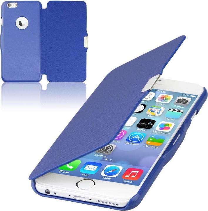 Produktbild König Design Flip Cover Schutzhülle Case Handyhülle Bookstyle für Samsung Galaxy S8 Blau Neu (Samsung Galaxy S8+)