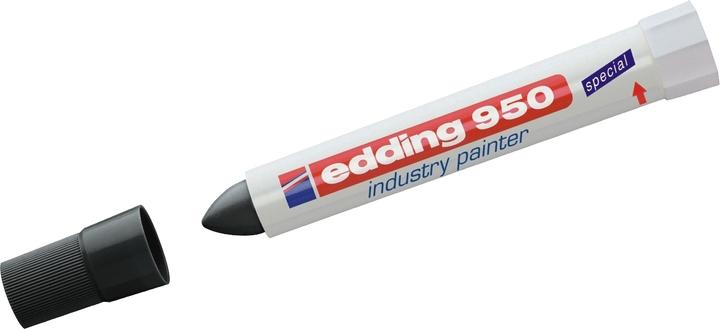 Actual product image Edding Industriemarker 950 (Black, 10 mm, 1 x)