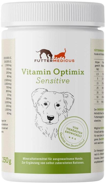 Produktbild Hunde-Nahrungsergänzung Sensitive Vitamin-Optimix, 250 g (Adult, 1 Stk., 250 g)