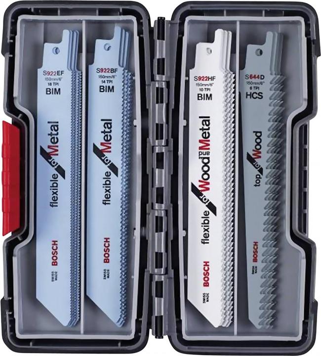 Bosch Professional Zubehör 20-tlg. Säbelsägeblatt-Set Wood and Metal