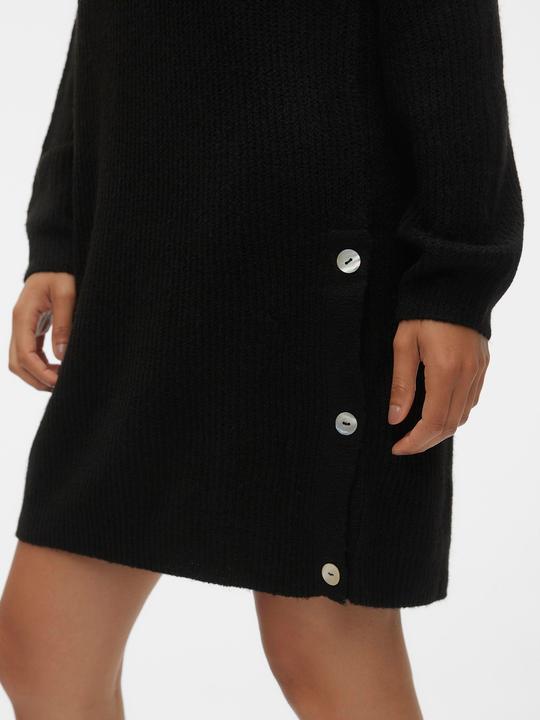 Produktbild Vero Moda VMTINI LS V-NECK SHORT DRESS BOO Strickkleid (XS)