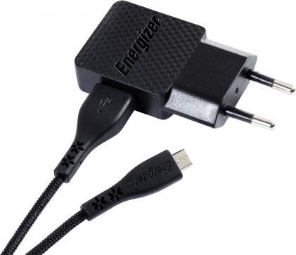 Image du produit Energizer Chargeur USB Lifetime Warranty 1A avec câble micro USB (1 W)