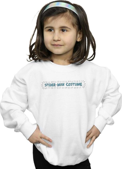 Actual product image Girls Spider-Man Costume Sweatshirt (140, 146)
