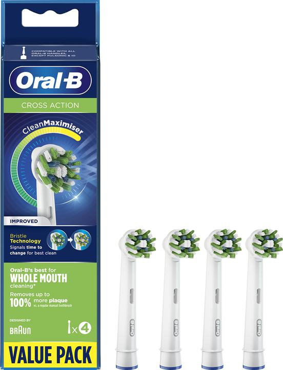 Braun EB50RB-4 CrossAction CleanMaximiser (4 x)