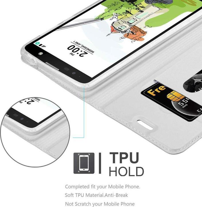 Actual product image Cadorabo Book Classy Style Cover (LG Stylus 2)