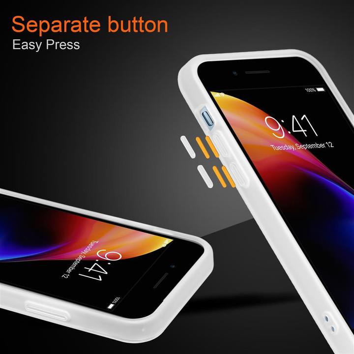 Actual product image Cadorabo Hybrid Matt Cover (Apple iPhone 6, LG G8s)