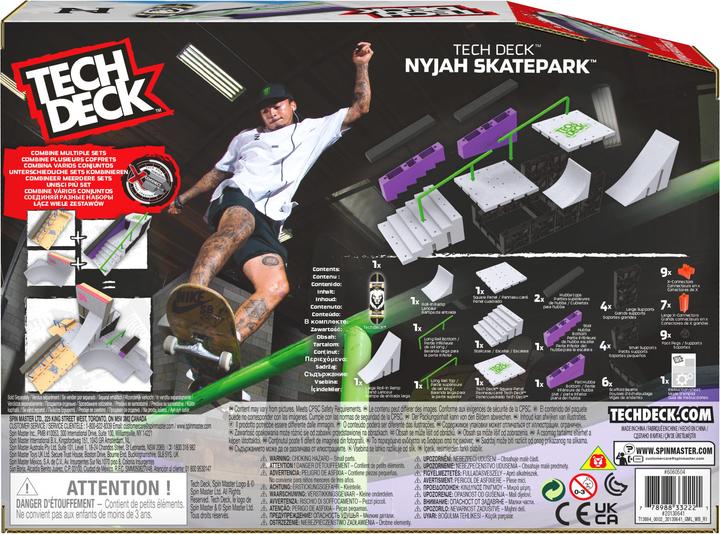 Immagine prodotto Maki Tech Deck Nyjah Skatepark (Cinese)