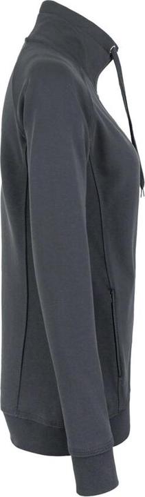 Actual product image Hakro Ladies Sweat Jacket College anthracite Gr.L (L)