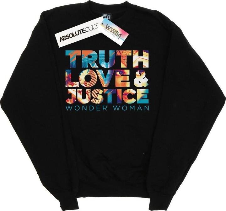 Wonder Woman 84 Diana Truth Love Justice Sweatshirt (XXL)