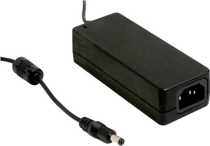 Actual product image MeanWell Power Adapter Desktop ErP Medical 5V 25W