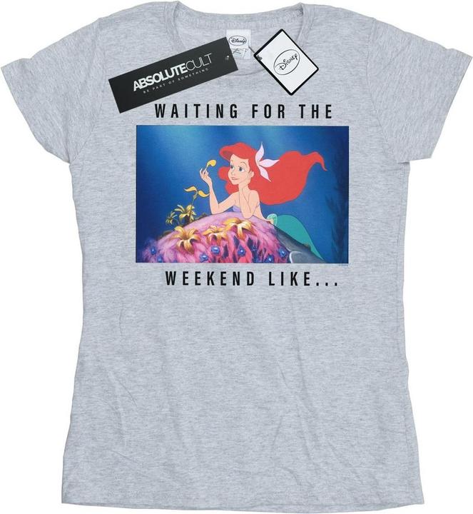 Image du produit Disney Princess - T-shirt ARIEL WAITING FOR THE WEEKEND - Femme (M)