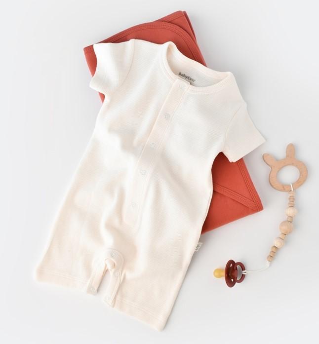 BabyCosy Strampler kurze. kurzarm
