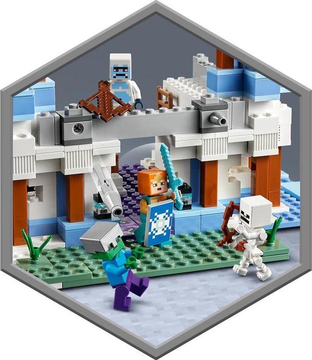 Actual product image LEGO The ice palace (21186, LEGO Minecraft)