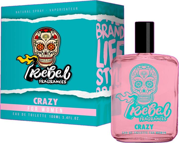 Image du produit Rebel Crazy Women Eau De Toilette 100ml (Eau de toilette, 100 ml)