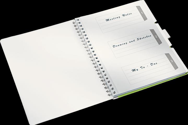 Immagine prodotto Leitz Libro a spirale Wow (A4, Righe, Copertina morbida)