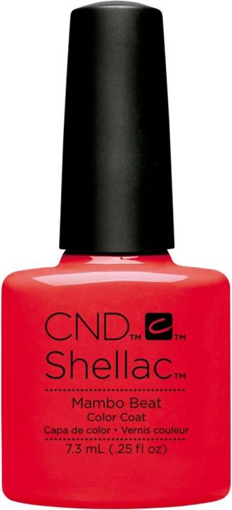 Produktbild CND Shellac - Color Coat Mambo Beat (Orange, Rot, UV-Gel Lack)