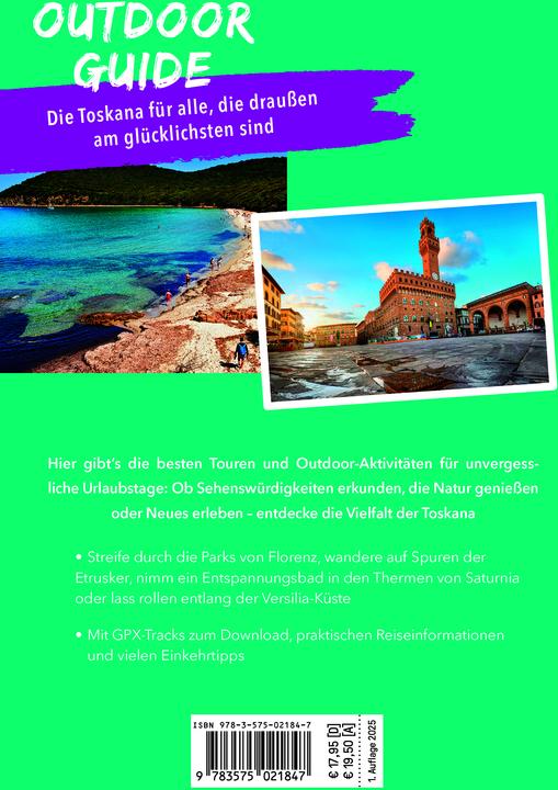 Actual product image OUTDOOR GUIDE Reiseführer Toskana