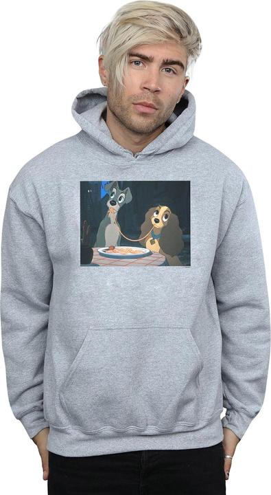 Image du produit Disney - Sweat à capuche LADY AND THE TRAMP SPAGHETTI SLURP - Homme (5XL)