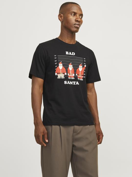 Actual product image Jack & Jones X-mas round neck T-shirt T-shirt (M)