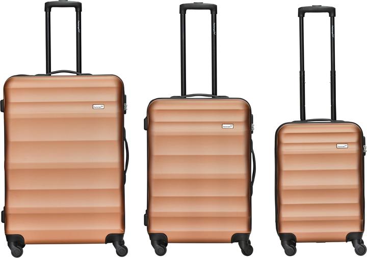 Packenger Koffer (95 l, Handgepäck (bis 50l), M (50 - 90l), L (90 - 115l))