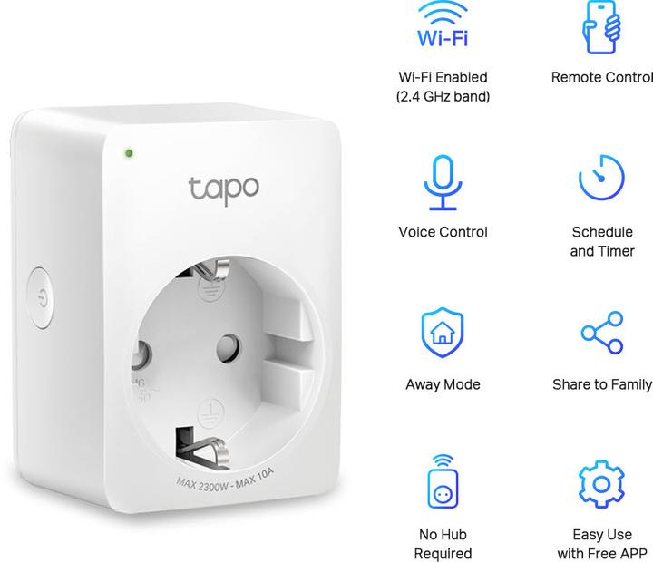 Produktbild TP-Link Tapo P100 (4-Pack)