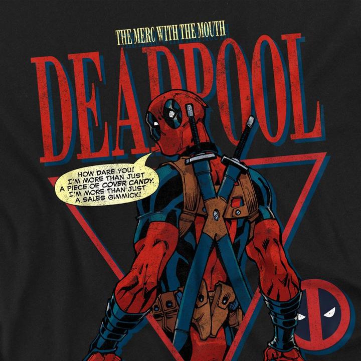 Actual product image Deadpool Unisex Adult Cover Candy T-Shirt (XL)