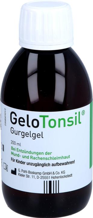 Actual product image G. Pohl-Boskamp Gelotonsil Gargle Gel (1 x, 200 ml)