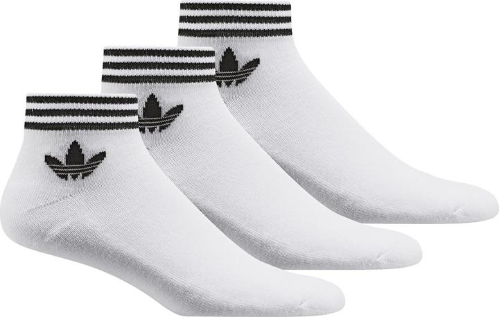 Image du produit adidas Chaussettes De Cheville Trefoil, 3 Paires (39 - 42)