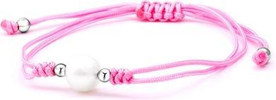 Produktbild Beneto Lace pink kabbalate bracelet with real pearl AGB540