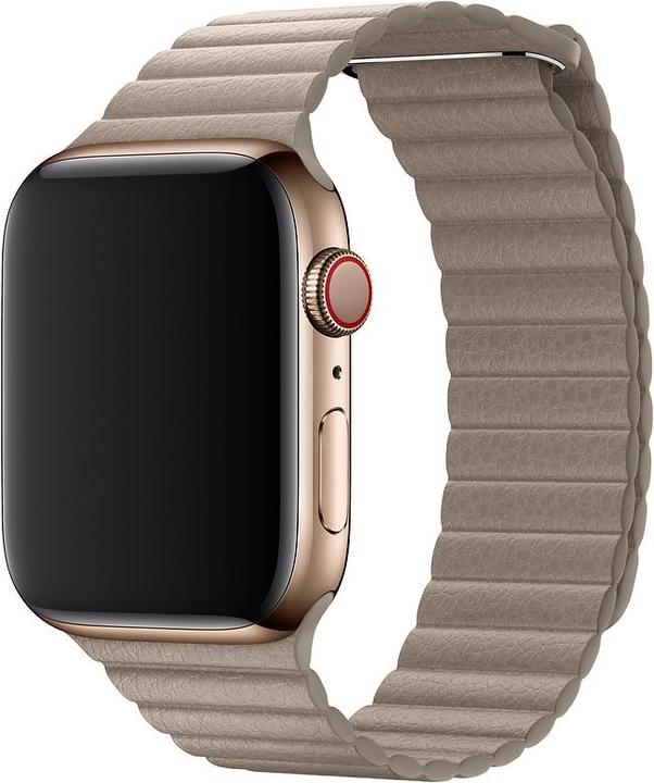 Produktbild Apple Lederarmband mit Schlaufe (44 mm, Leder, Apple Watch Series 4)