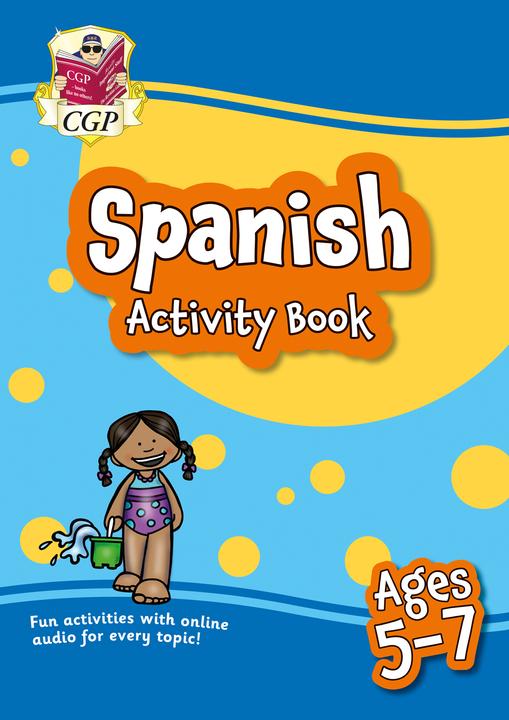 Immagine prodotto Nuovo libro di attività in spagnolo per bambini dai 5 ai 7 anni (con audio online) (Inglese, Libri CGP, 2022)